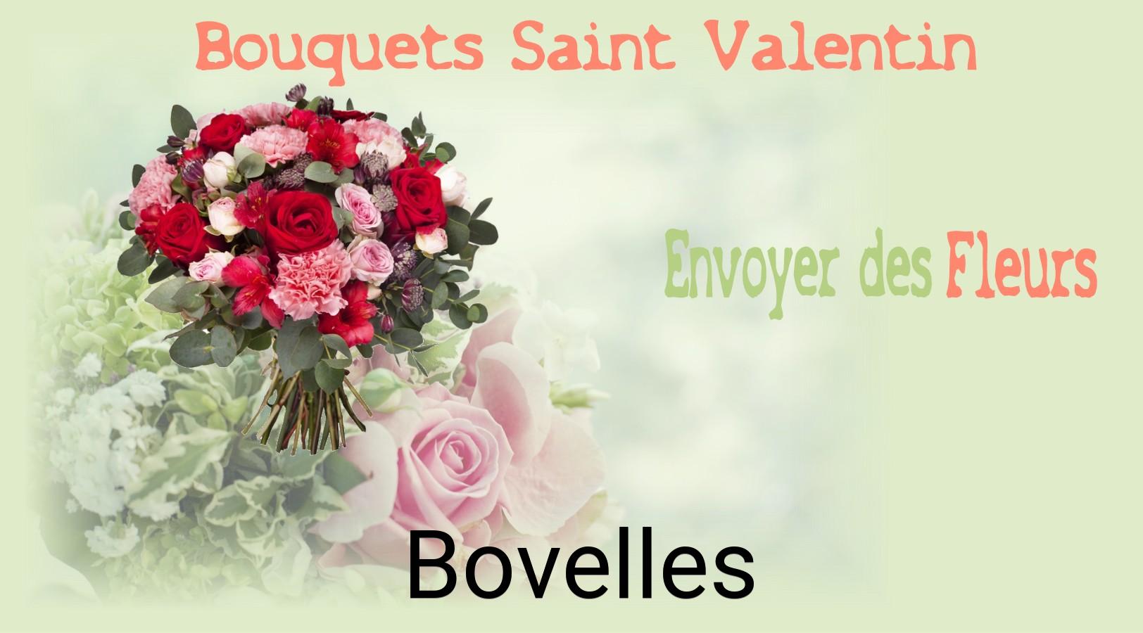 Roses de Saint-Valentin livrées à Bovelles